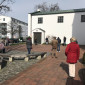 Ostermontag Start vor der Kirche