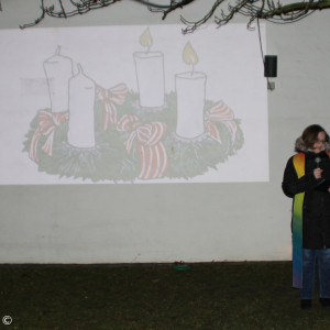 Pfarrerin Urbansky im Advent